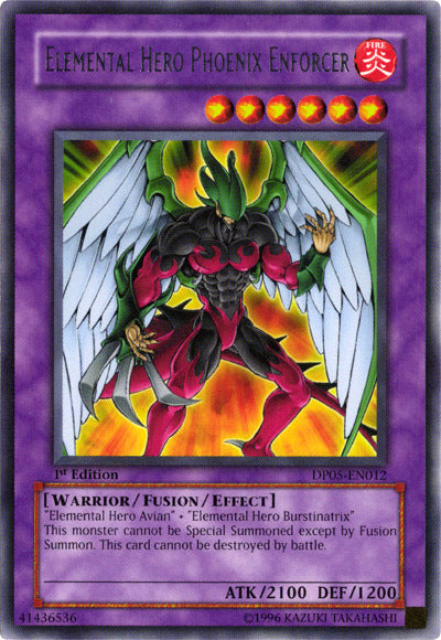 Elemental Hero Phoenix Enforcer [DP05-EN012] Rare | Play N Trade Winnipeg