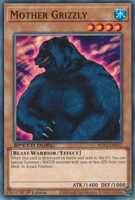 Mother Grizzly [SGX3-ENH12] Common | Play N Trade Winnipeg