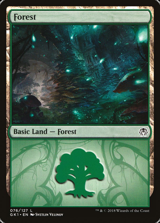 Forest (76) [Guilds of Ravnica Guild Kit] | Play N Trade Winnipeg