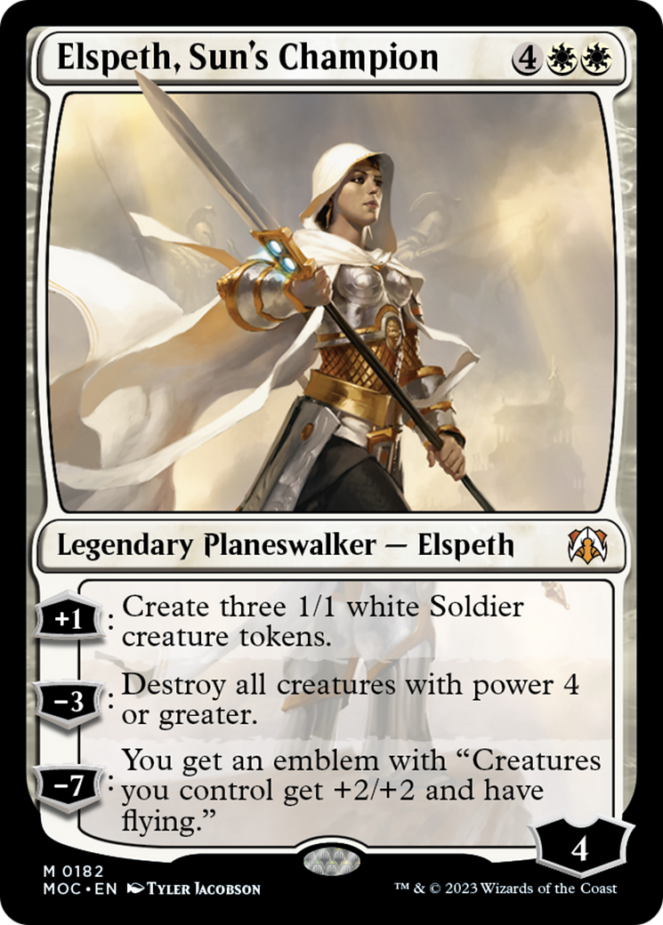 Elspeth, Sun's Champion [March of the Machine Commander] | Play N Trade Winnipeg