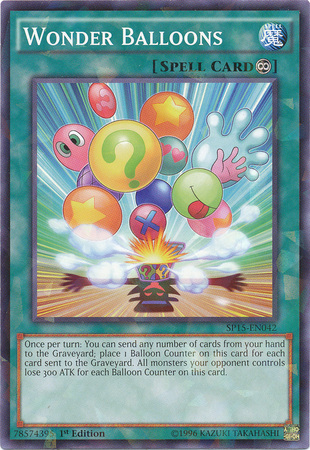 Wonder Balloons [SP15-EN042] Shatterfoil Rare | Play N Trade Winnipeg