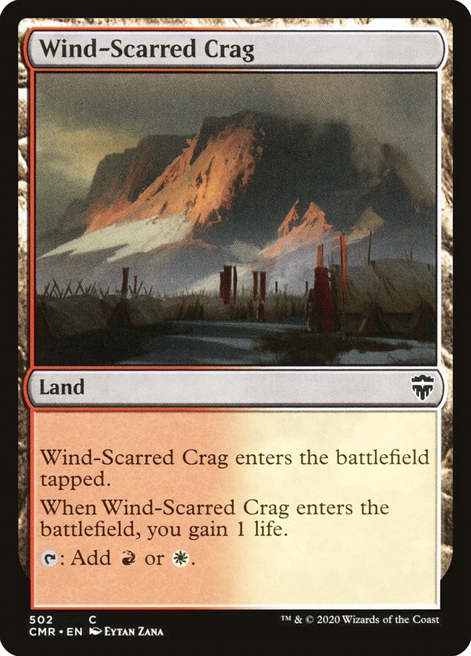 Wind-Scarred Crag [Commander Legends] | Play N Trade Winnipeg