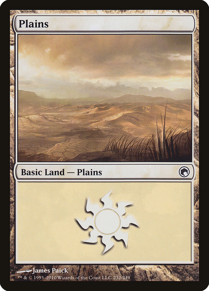 Plains (232) [Scars of Mirrodin] | Play N Trade Winnipeg