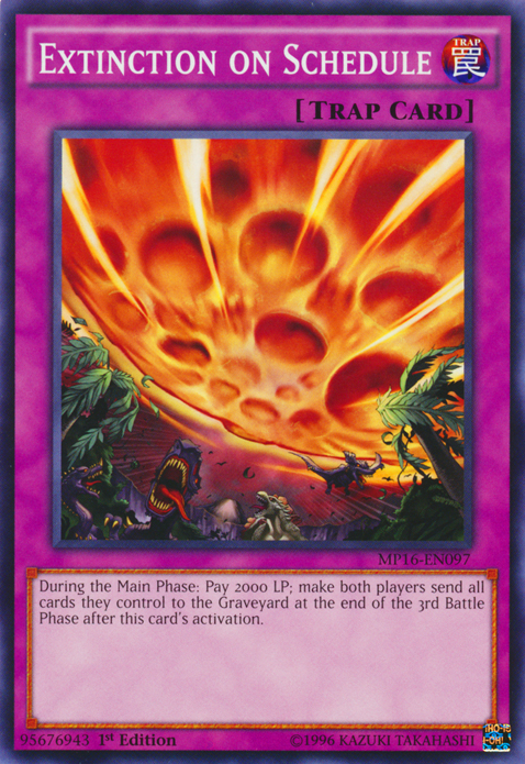 Extinction on Schedule [MP16-EN097] Common | Play N Trade Winnipeg