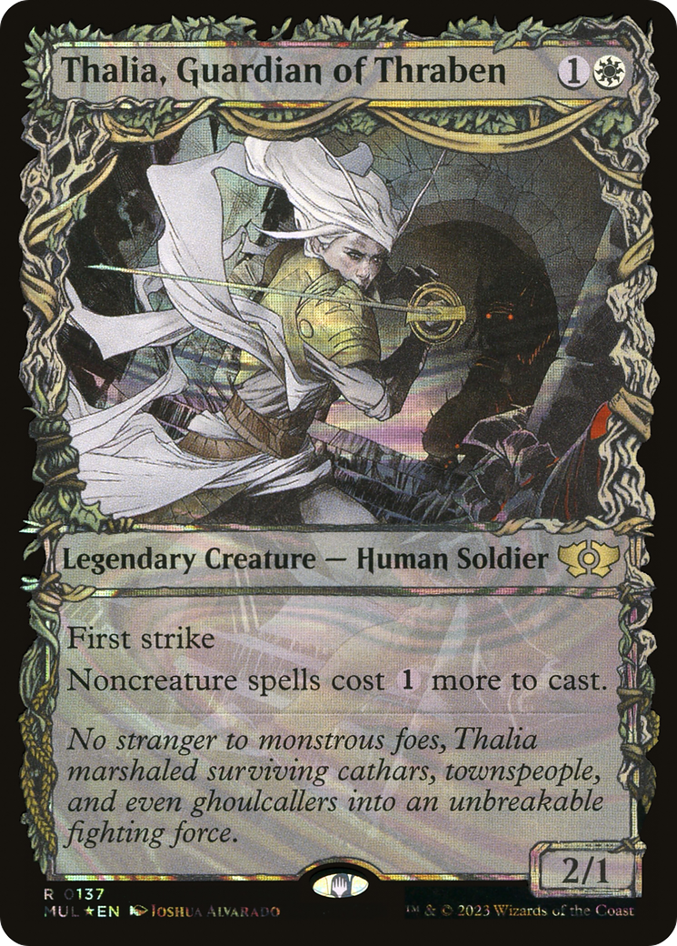 Thalia, Guardian of Thraben (Halo Foil) [Multiverse Legends] | Play N Trade Winnipeg