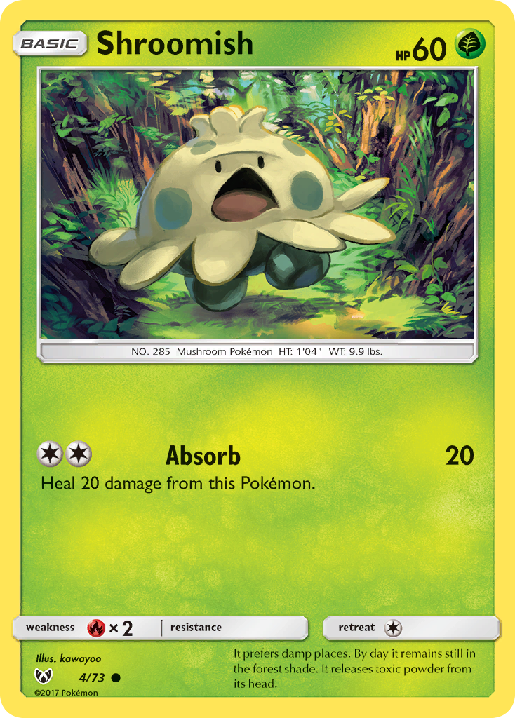 Shroomish (4/73) [Sun & Moon: Shining Legends] | Play N Trade Winnipeg