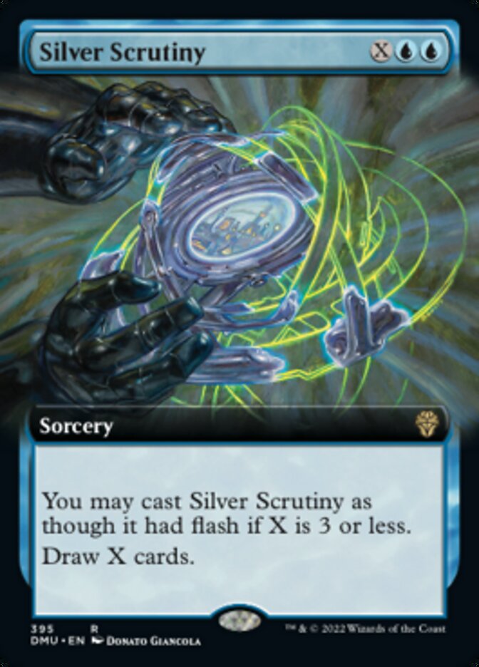 Silver Scrutiny (Extended Art) [Dominaria United] | Play N Trade Winnipeg