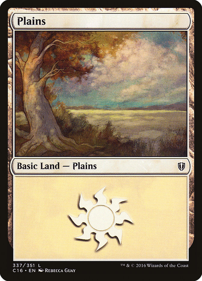 Plains (337) [Commander 2016] | Play N Trade Winnipeg