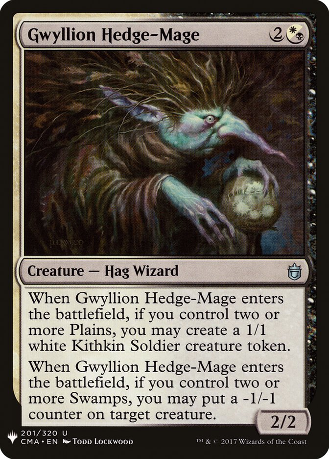 Gwyllion Hedge-Mage [Mystery Booster] | Play N Trade Winnipeg