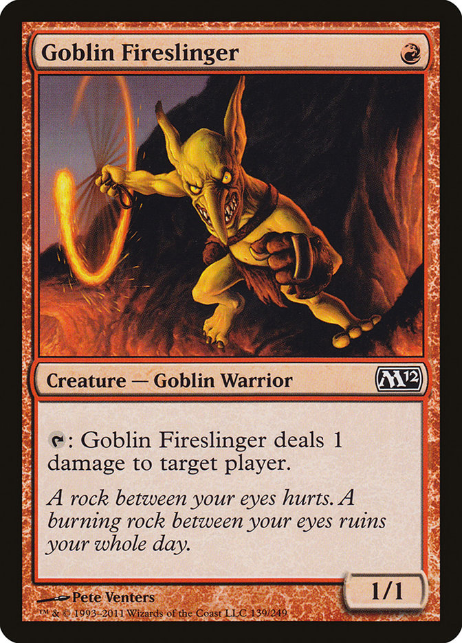 Goblin Fireslinger [Magic 2012] | Play N Trade Winnipeg