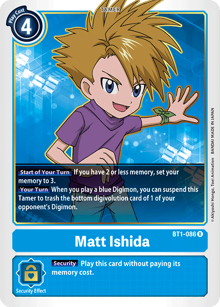 Matt Ishida [BT1-086] [Release Special Booster Ver.1.0] | Play N Trade Winnipeg