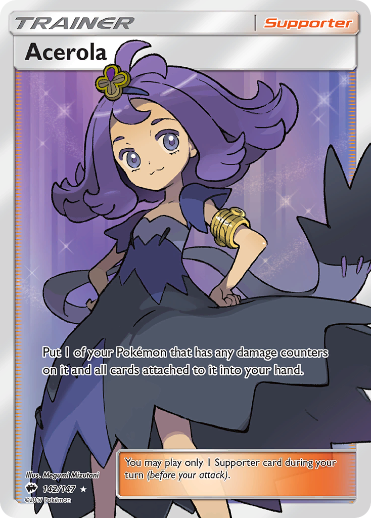 Acerola (142/147) [Sun & Moon: Burning Shadows] | Play N Trade Winnipeg