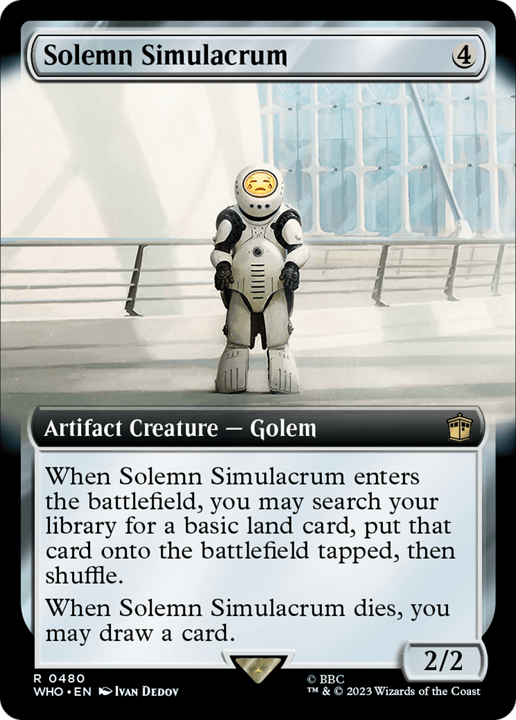 Solemn Simulacrum (Extended Art) [Doctor Who] | Play N Trade Winnipeg