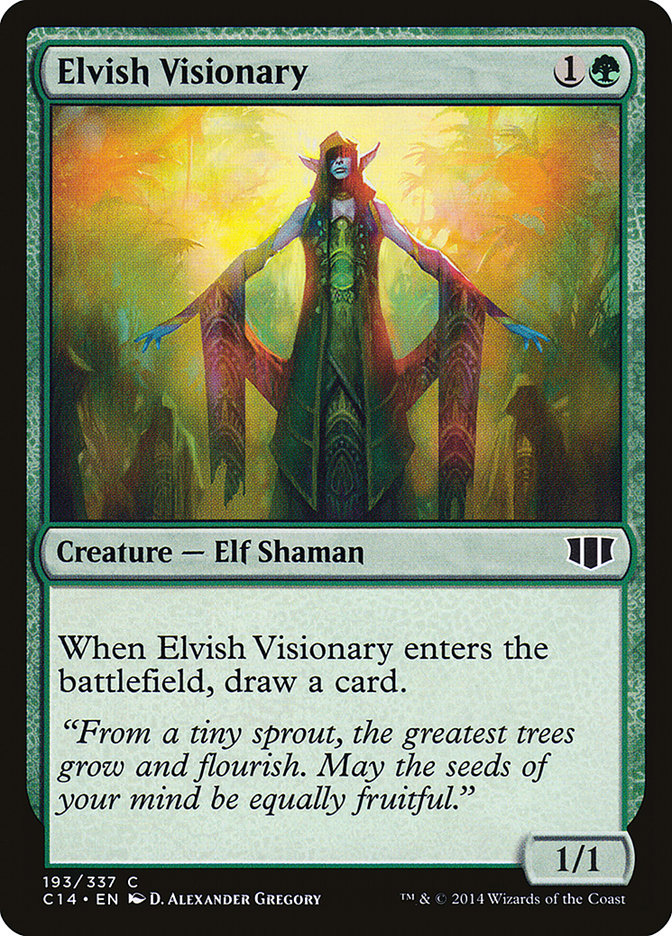 Elvish Visionary [Commander 2014] | Play N Trade Winnipeg