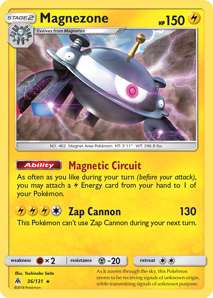 Magnezone (36/131) [Sun & Moon: Forbidden Light] | Play N Trade Winnipeg