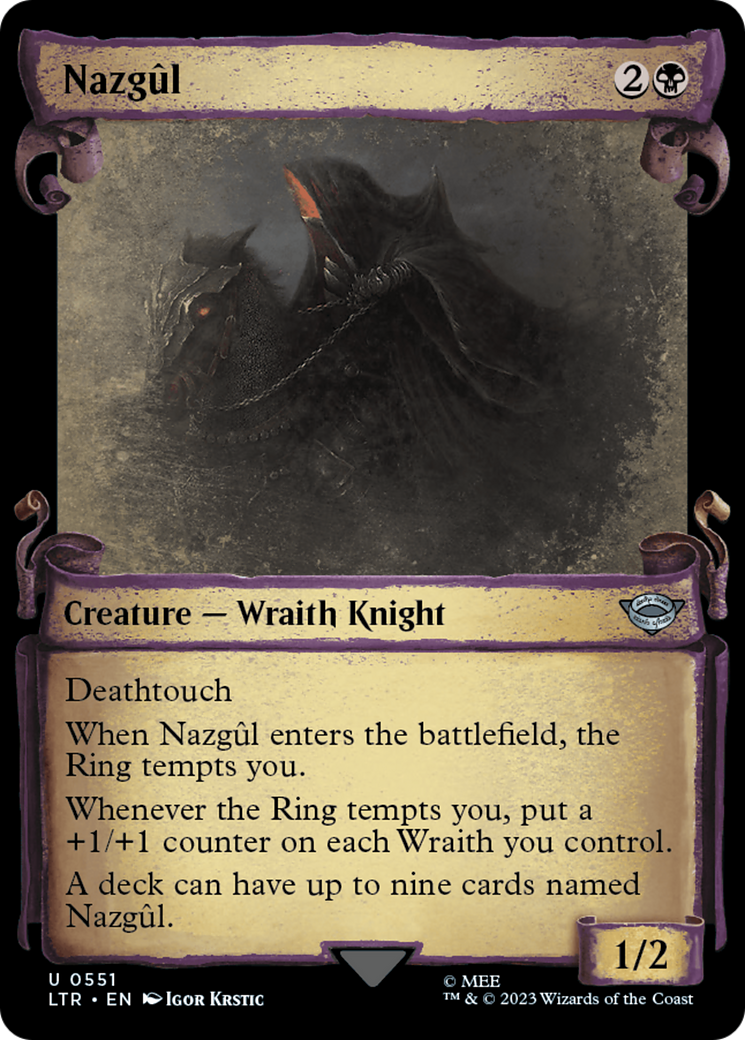 Nazgul (0551) [The Lord of the Rings: Tales of Middle-Earth Showcase Scrolls] | Play N Trade Winnipeg