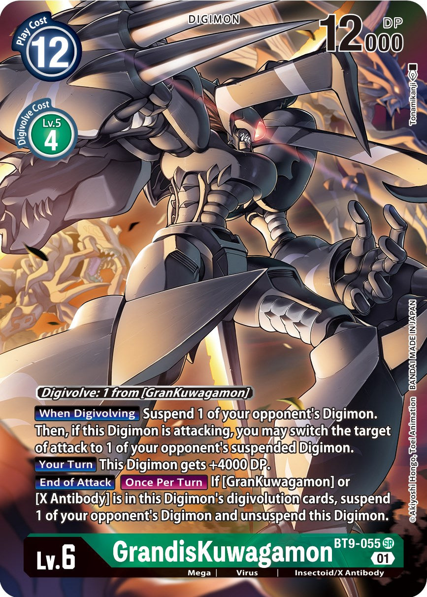 GrandisKuwagamon [BT9-055] (Alternate Art) [X Record] | Play N Trade Winnipeg