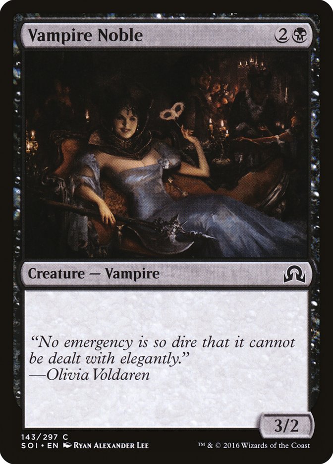 Vampire Noble [Shadows over Innistrad] | Play N Trade Winnipeg