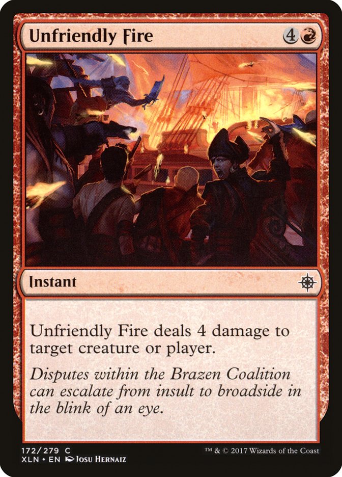 Unfriendly Fire [Ixalan] | Play N Trade Winnipeg