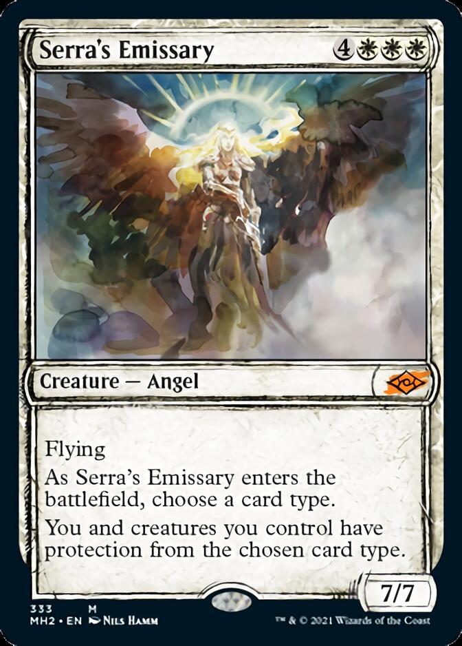 Serra's Emissary (Sketch) [Modern Horizons 2] | Play N Trade Winnipeg