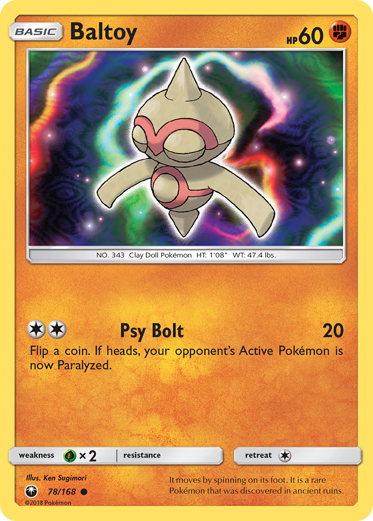 Baltoy (78/168) [Sun & Moon: Celestial Storm] | Play N Trade Winnipeg