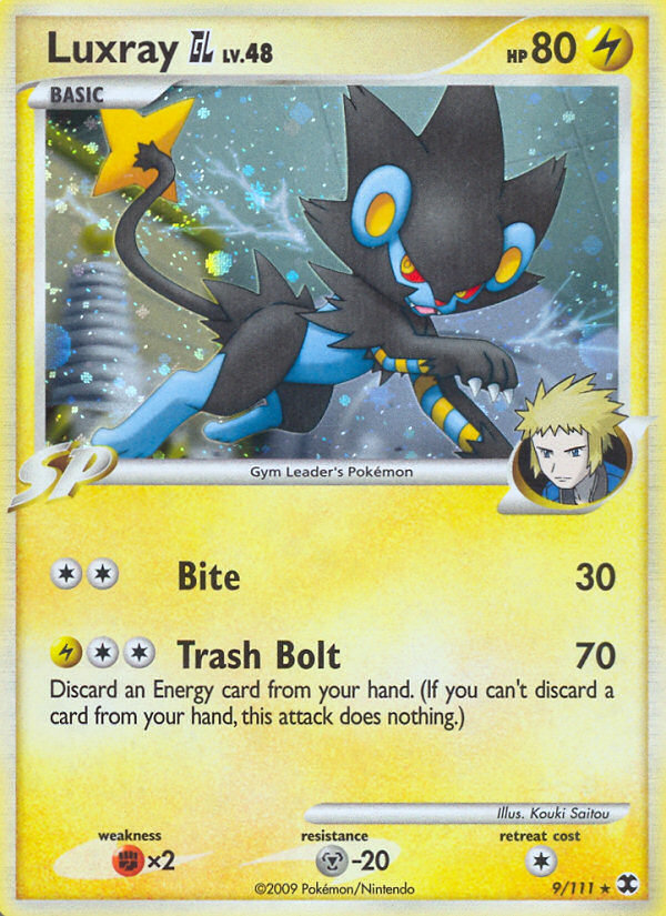 Luxray GL (9/111) [Platinum: Rising Rivals] | Play N Trade Winnipeg