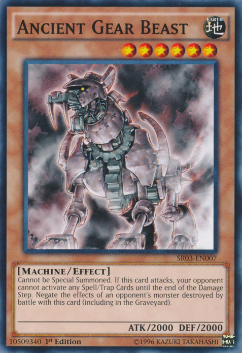 Ancient Gear Beast [SR03-EN007] Common | Play N Trade Winnipeg