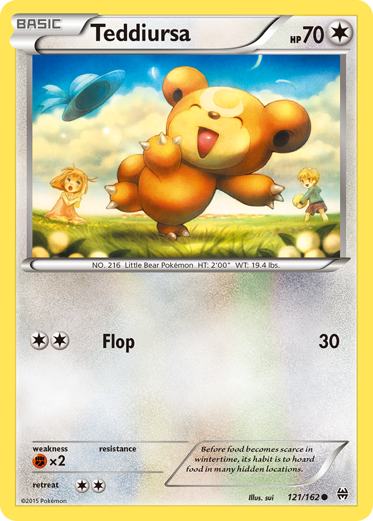 Teddiursa (121/162) [XY: BREAKthrough] | Play N Trade Winnipeg