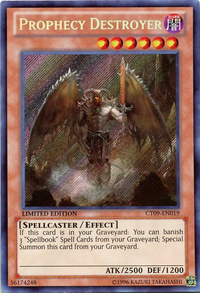 Prophecy Destroyer [CT09-EN019] Secret Rare | Play N Trade Winnipeg