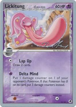 Lickitung (19/101) (Delta Species) (Legendary Ascent - Tom Roos) [World Championships 2007] | Play N Trade Winnipeg