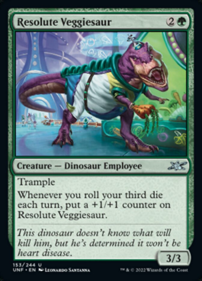 Resolute Veggiesaur [Unfinity] | Play N Trade Winnipeg
