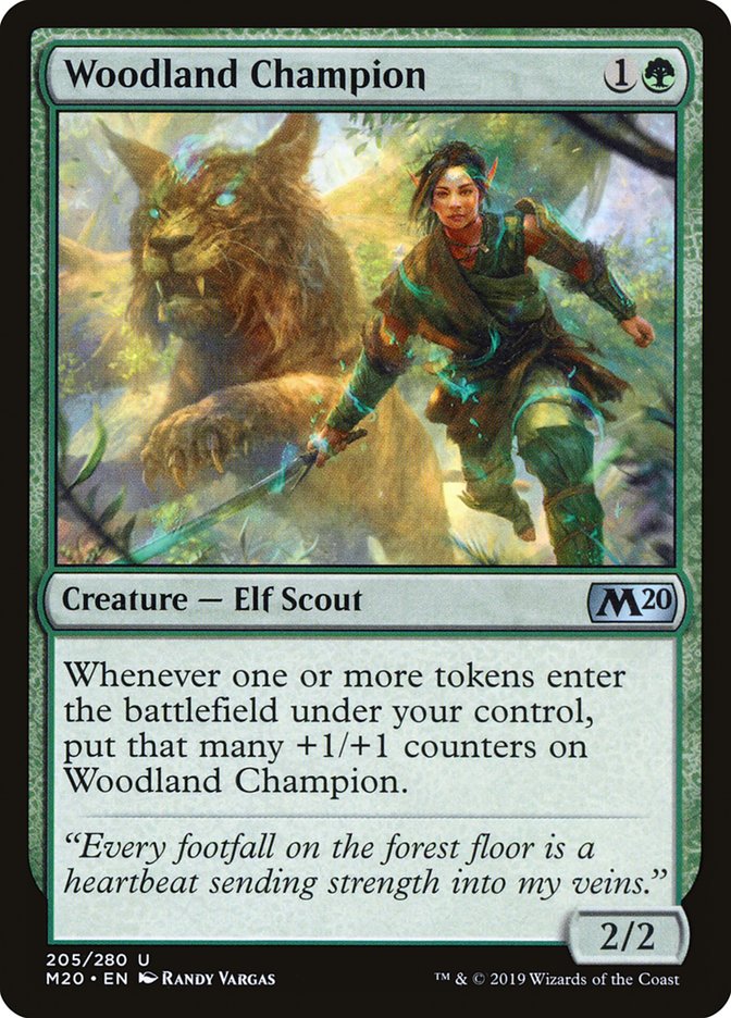 Woodland Champion [Core Set 2020] | Play N Trade Winnipeg