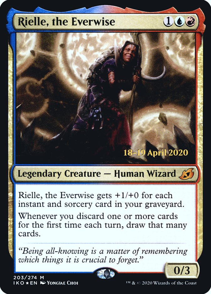 Rielle, the Everwise  [Ikoria: Lair of Behemoths Prerelease Promos] | Play N Trade Winnipeg