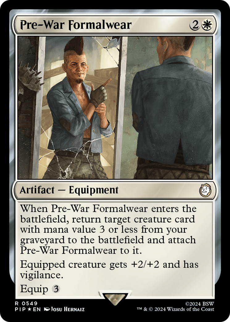 Pre-War Formalwear (Surge Foil) [Fallout] | Play N Trade Winnipeg