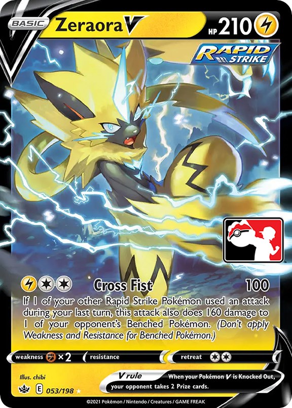 Zeraora V (053/198) [Prize Pack Series One] | Play N Trade Winnipeg