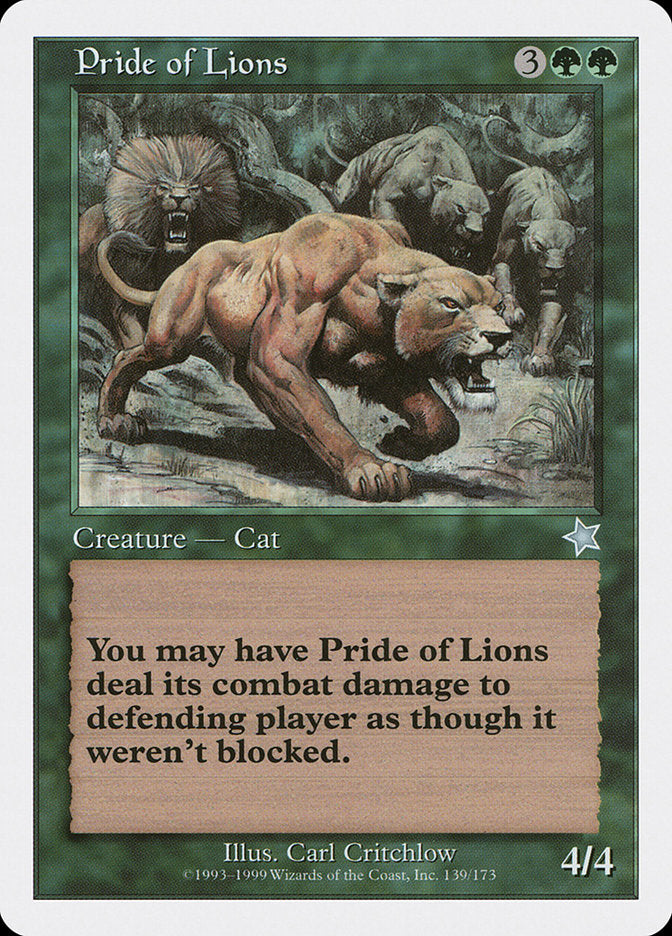 Pride of Lions [Starter 1999] | Play N Trade Winnipeg