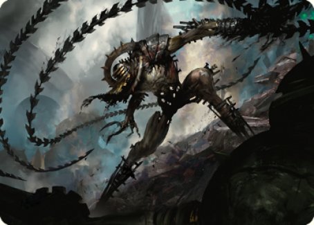 Razorlash Transmogrant Art Card [The Brothers' War Art Series] | Play N Trade Winnipeg