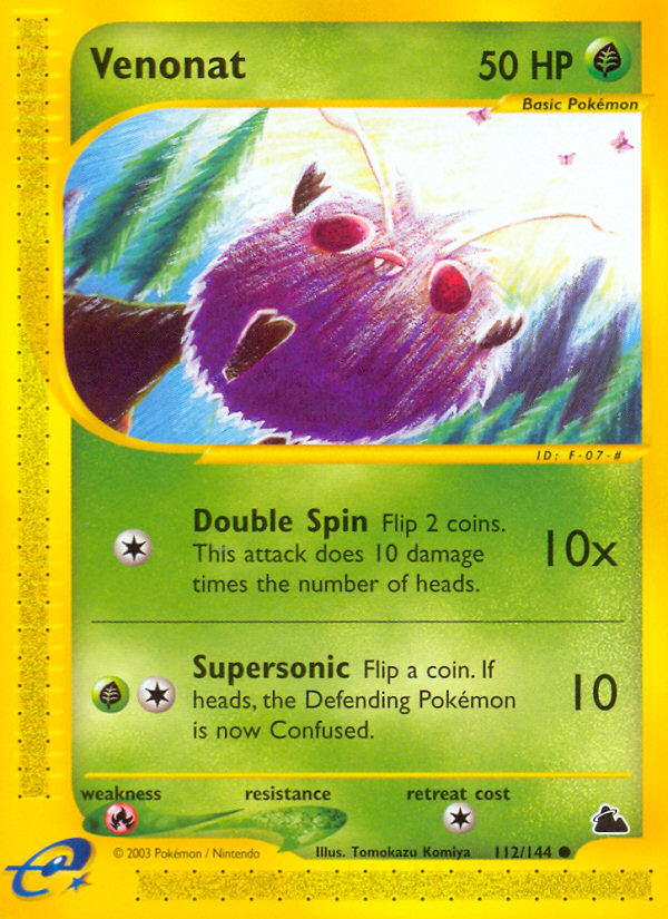 Venonat (112/144) [Skyridge] | Play N Trade Winnipeg