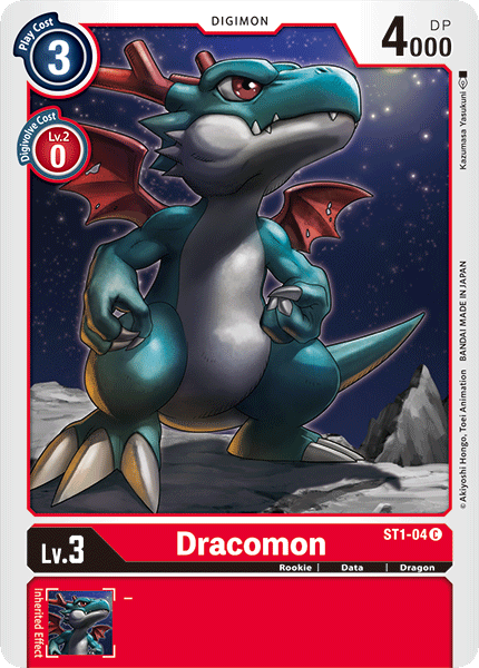 Dracomon [ST1-04] [Starter Deck: Gaia Red] | Play N Trade Winnipeg