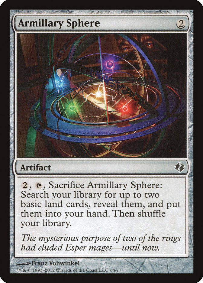 Armillary Sphere [Duel Decks: Venser vs. Koth] | Play N Trade Winnipeg