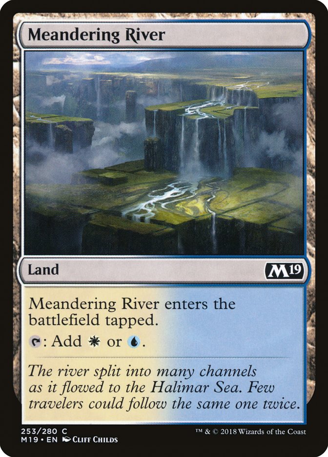 Meandering River [Core Set 2019] | Play N Trade Winnipeg