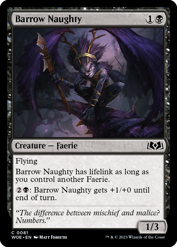 Barrow Naughty [Wilds of Eldraine] | Play N Trade Winnipeg