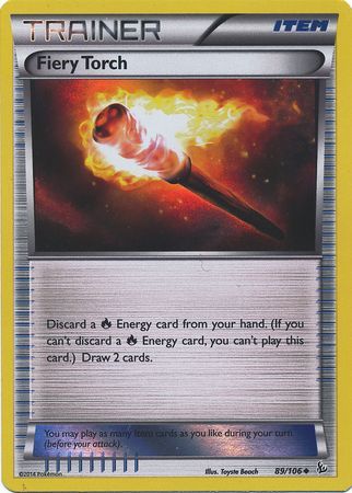 Fiery Torch (89/106) (Sheen Holo Pyroar Collection Exclusive) [XY: Flashfire] | Play N Trade Winnipeg
