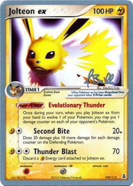 Jolteon ex (109/113) (Eeveelutions - Jimmy Ballard) [World Championships 2006] | Play N Trade Winnipeg