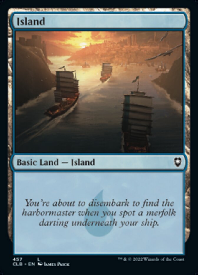 Island (457) [Commander Legends: Battle for Baldur's Gate] | Play N Trade Winnipeg