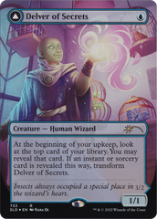 Delver of Secrets // Insectile Aberration (Borderless) [Secret Lair: From Cute to Brute] | Play N Trade Winnipeg