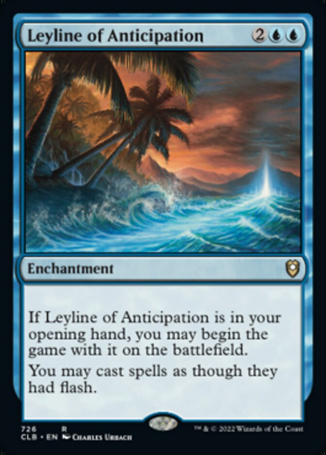 Leyline of Anticipation [Commander Legends: Battle for Baldur's Gate] | Play N Trade Winnipeg