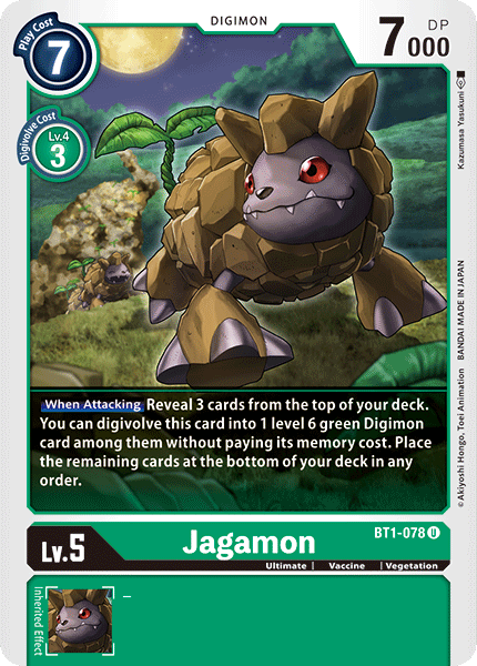 Jagamon [BT1-078] [Release Special Booster Ver.1.0] | Play N Trade Winnipeg