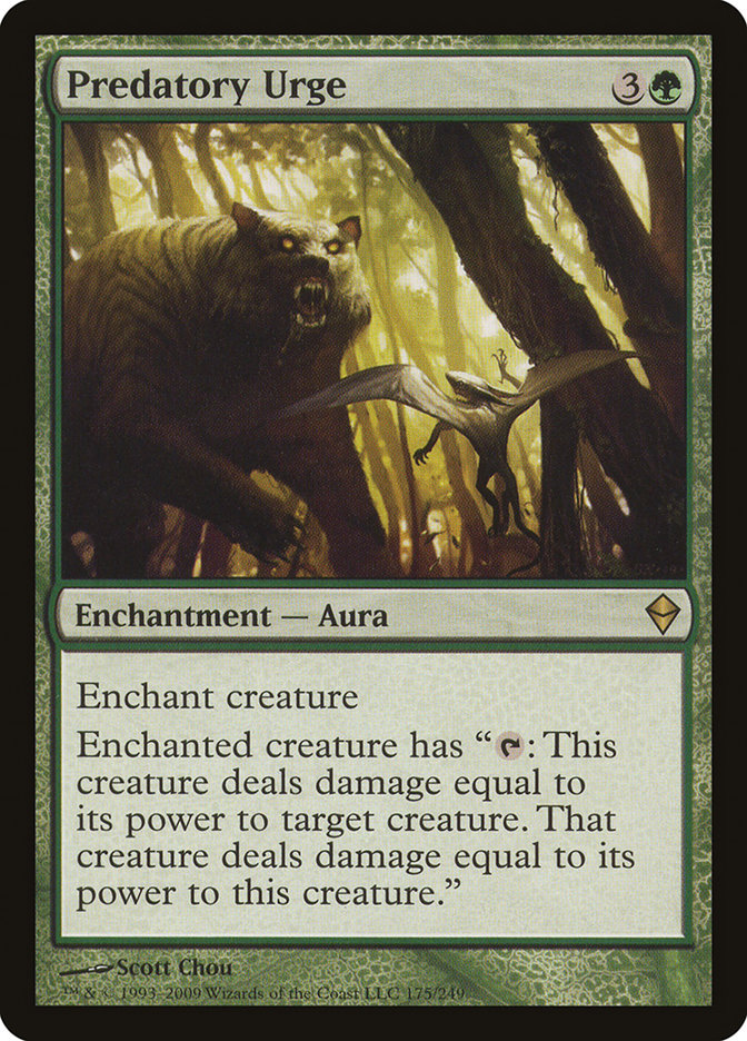 Predatory Urge [Zendikar] | Play N Trade Winnipeg