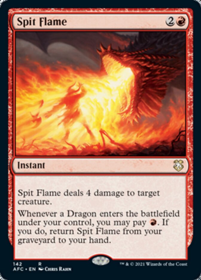 Spit Flame [Dungeons & Dragons: Adventures in the Forgotten Realms Commander] | Play N Trade Winnipeg